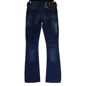 Silver Jeans Co Kingston Low Rise Straight Fit Bootcut Leg Jeans 26x32 NWT!